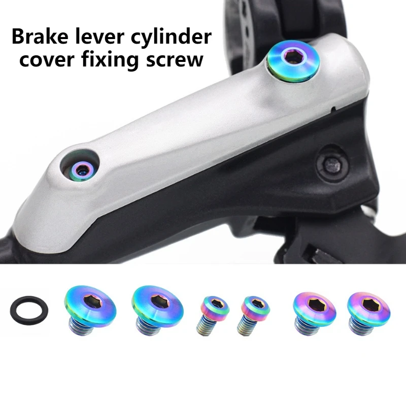 

Тормозной винт из титанового сплава. Масляный дисковый тормоз для горного велосипеда, крепежный винт для крышки масляного цилиндра. Винты с головкой цилиндра из титанового сплава.