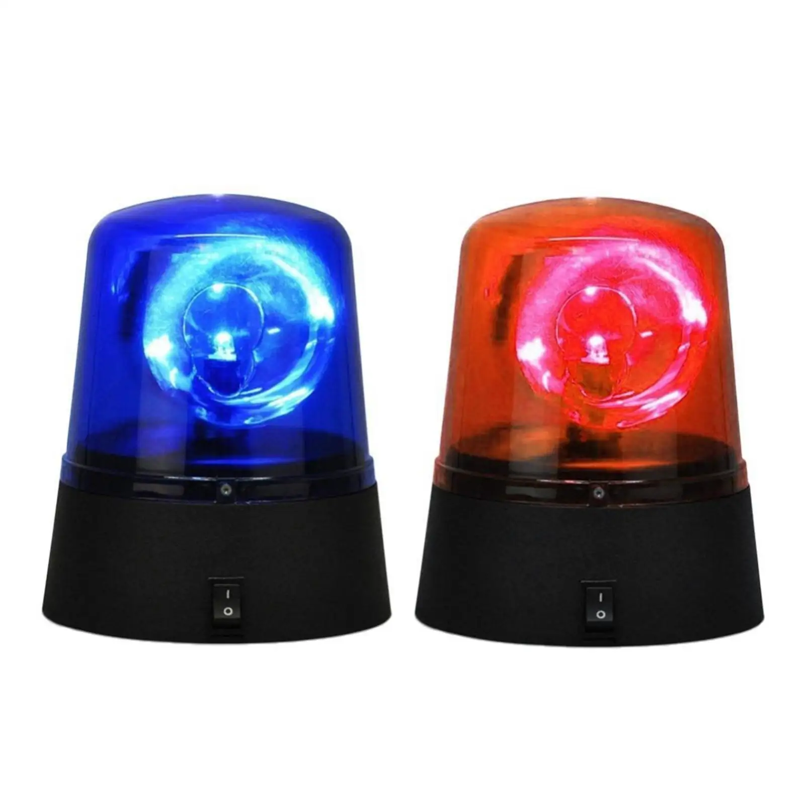 LED Flashing Emergency Beacon Light Plastic Red Strobe Lamp for Street Sprinkler Truck Alarm Foggy Snowy Conditions