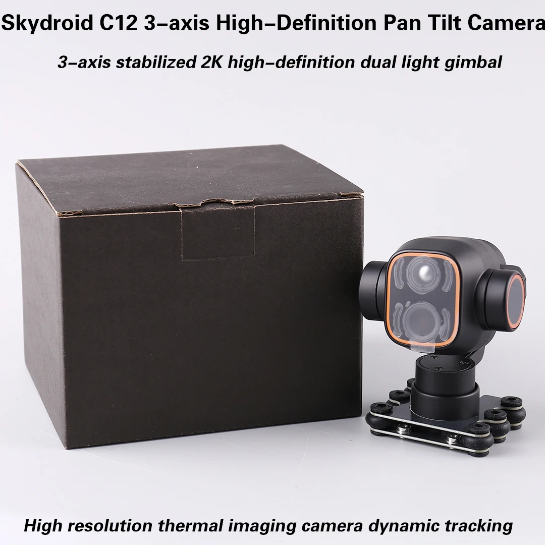 

Камера Skydroid C12 FPV 1080P Full HD HDR WDR с низкой задержкой и широким углом обзора 150 градусов, фиксированный объектив для радиоуправляемых дронов и БПЛА