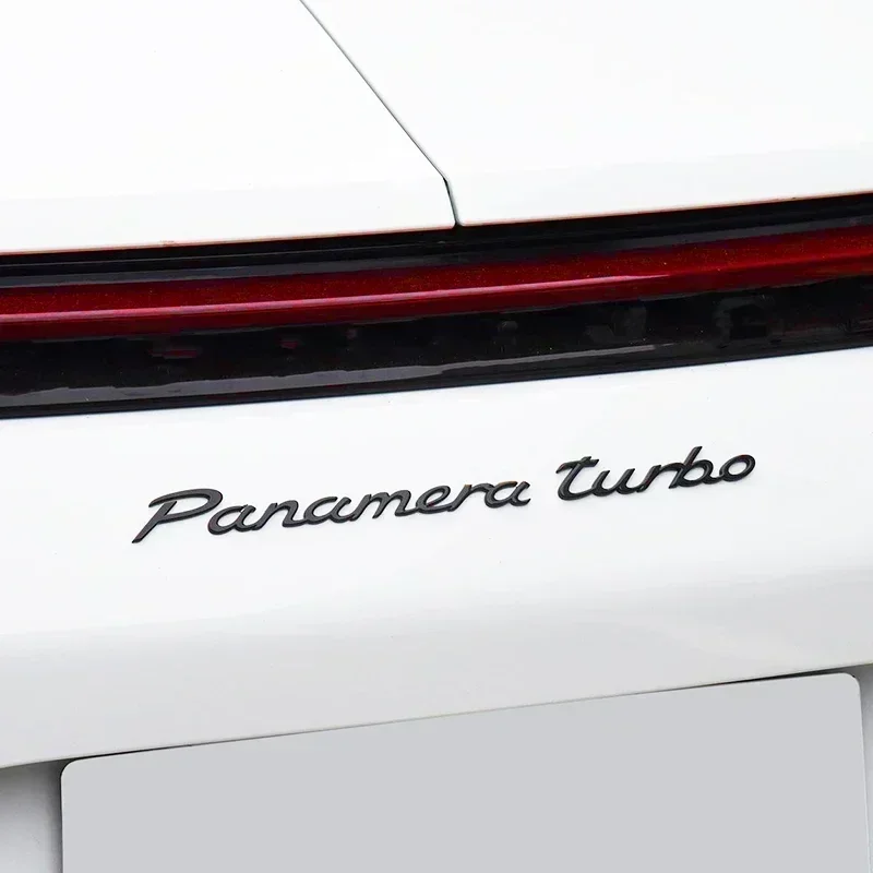 3D Car Sticker Modified Limited Edition turbo logo Style Emblem Car Body Trim Stickers Decal Badge   Metal Stickers