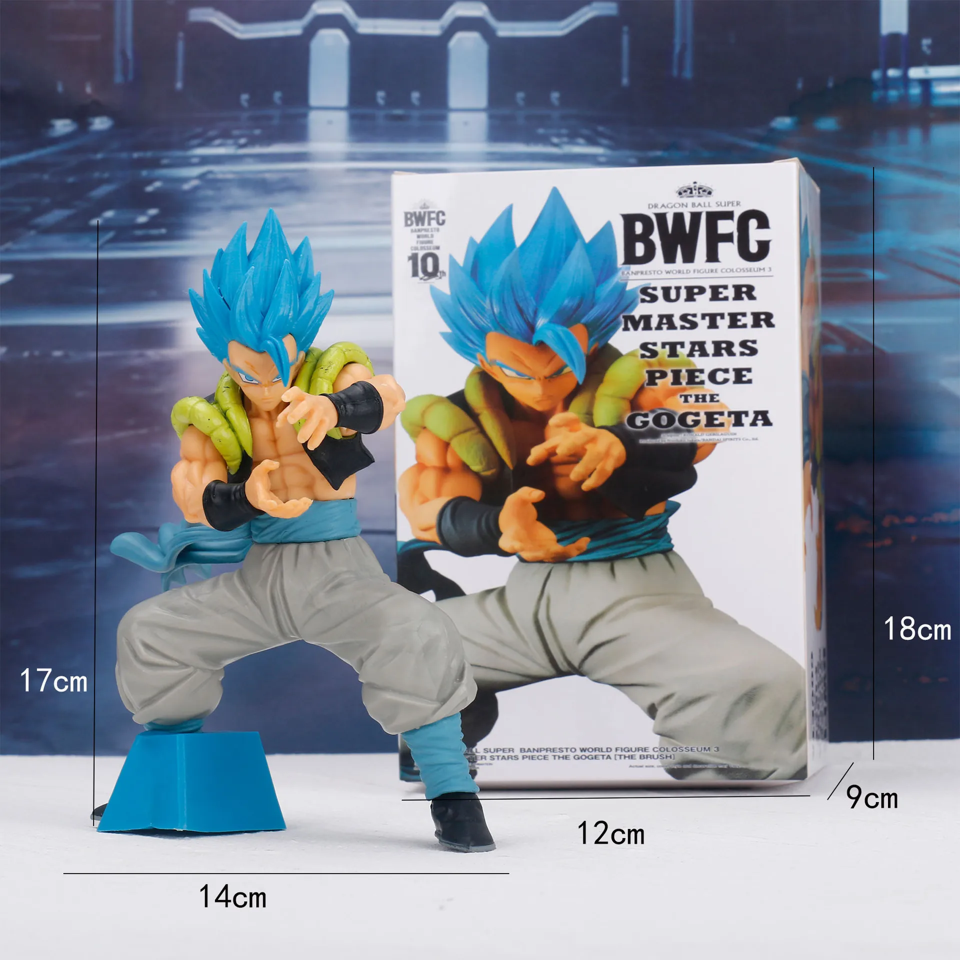 Anime Dragon Ball Z Gogeta Figure Super Saiyan Gotenks PVC Action Figures Model Toys for Children Gifts