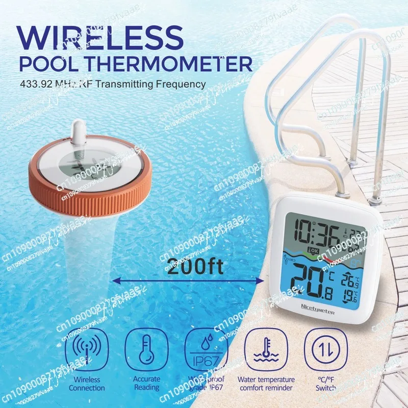 Piscina wireless |   schermo di visualizzazione ad alta definizione, progettazione dell'acqua galleggiante, monitoraggio dell'acqua multi-scena e in tempo reale