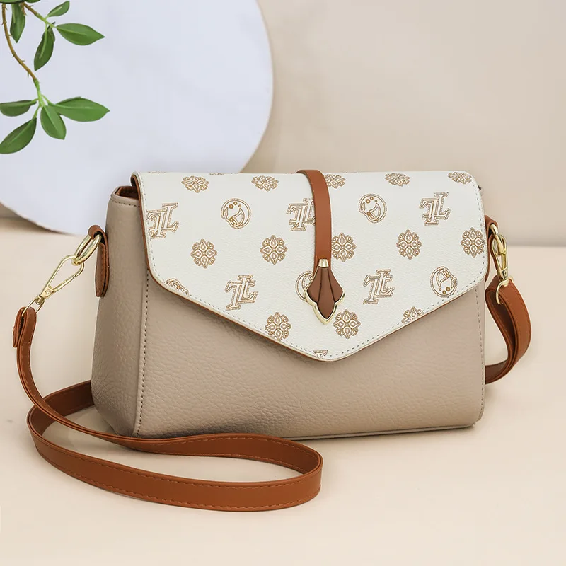 

2025 Soft Leather Crossbody Bag for Women - Stylish & Spacious Shoulder Purse, Versatile & Elegant