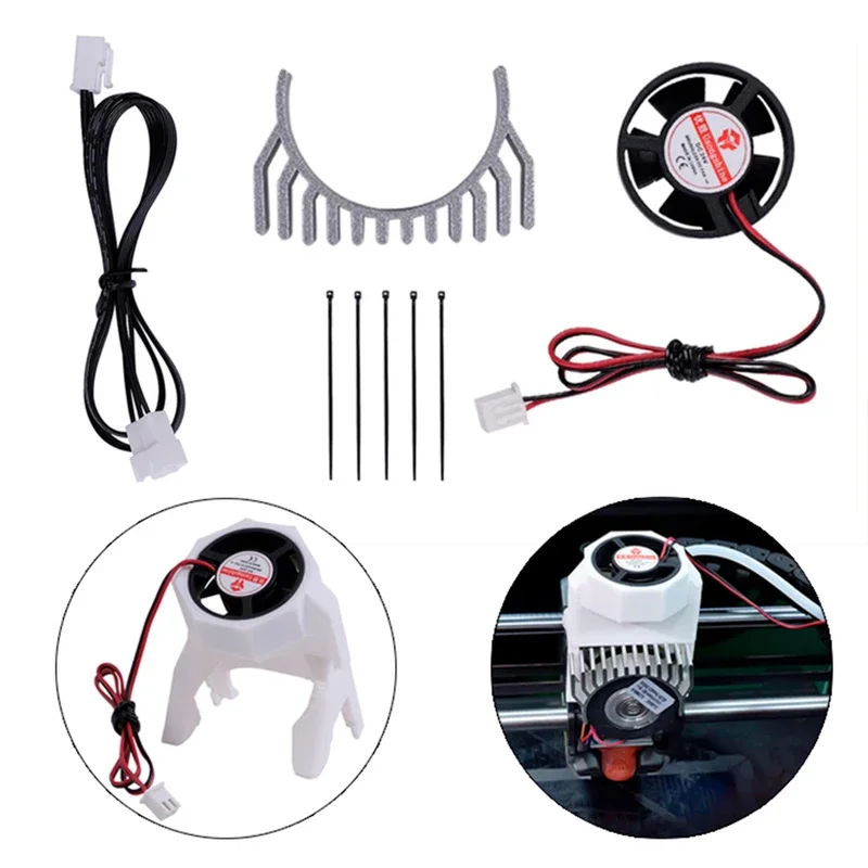 Creality,k1,k1C,k1 max用のヒートシンク冷却キット,他の押出機と互換性があり,同様のモーターを備えています,Ender3