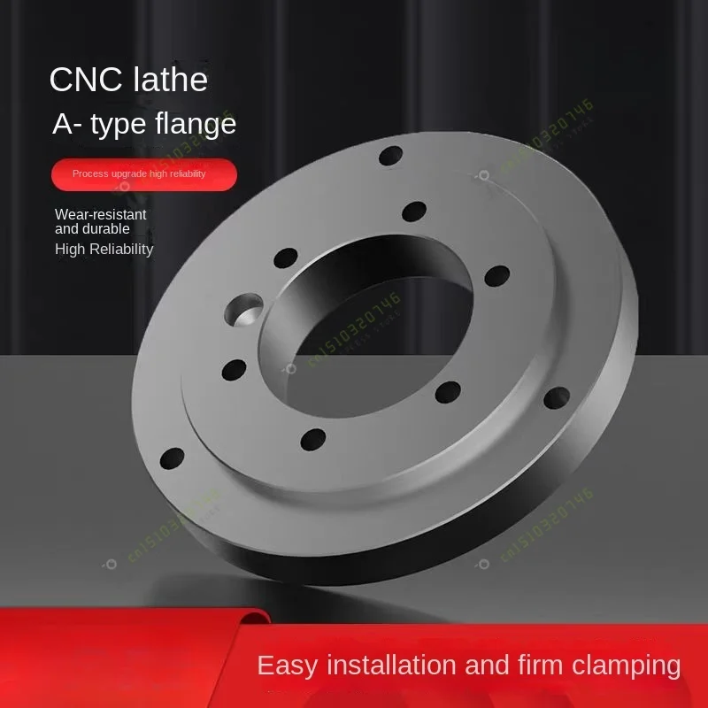 CNC lathe three jaw chuck A-type flange connection packing transition plate 200A25/A26 250A26/28