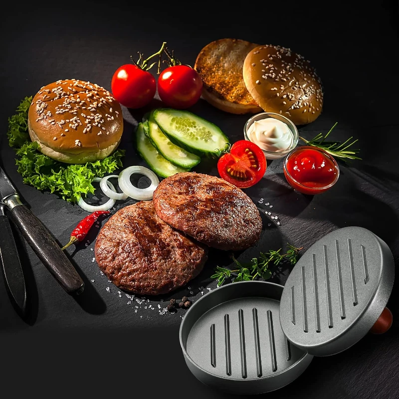 Alat Press Daging Burger Manua - Meat Patty Maker Press Manual ulasan dan harga
