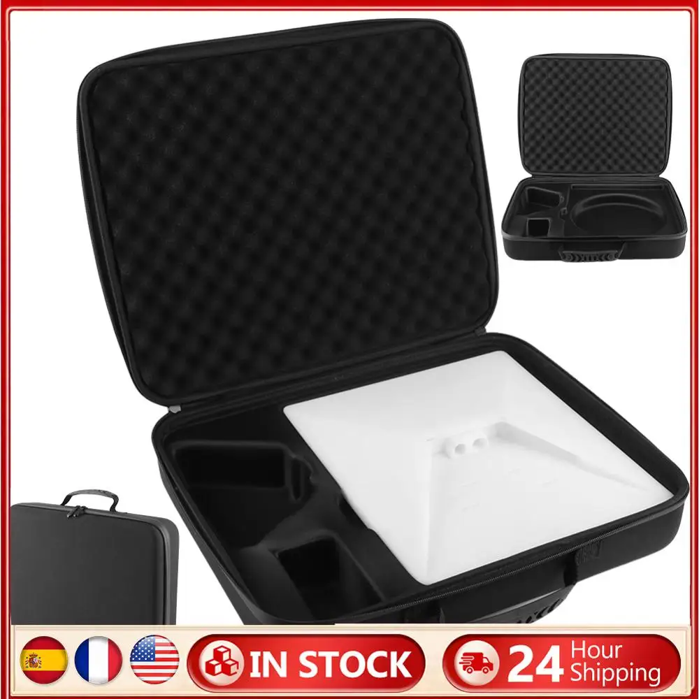 

Hard Shell Portable Storage Case with Shock-Absorbing Foam Interior Protective Case Organizer for Starlink Mini Dish Kit