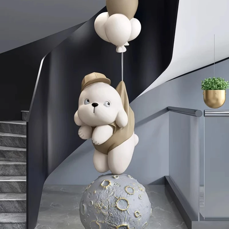 

Декор для гостиной, напольные украшения, аксессуары для дома, скульптуры для тумбы под телевизор