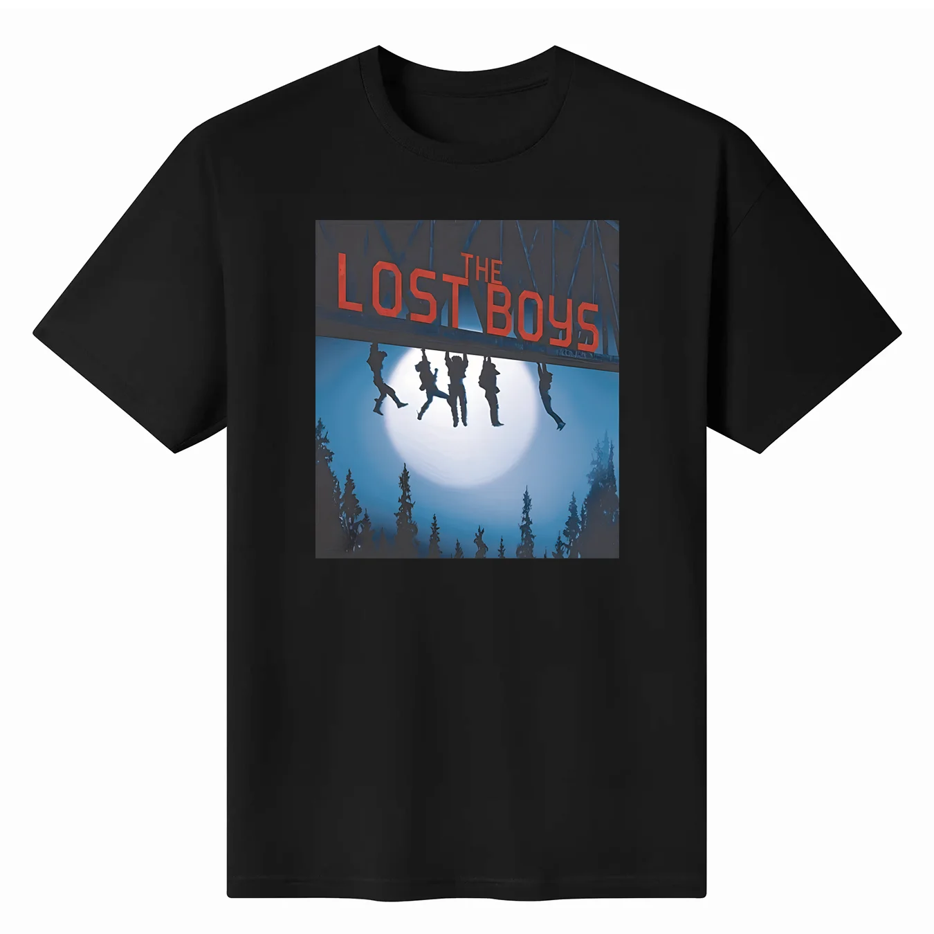 The Lost Boys Vintage Washed Tshirts Men Women 100% Cotton T-Shirt Crewneck Santa Carla Vampires Film Tee Shirt Short Sleeve