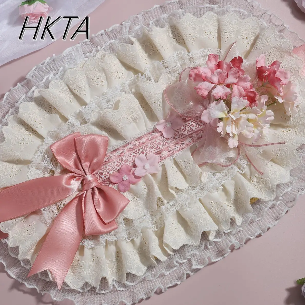 Original Lolita Kawaii Frauen Mädchen Hut BNT Pastoralen Lolita Stroh süße bogen blumen Hüte Pastoralen Hanfu Foto Cosplay Kappe Sommer