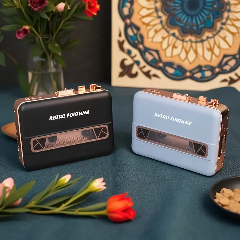BOLRZO Retro style Chinese factory direct supply, cheaper portable cassette recorder AM FM radio Walkman cassette player