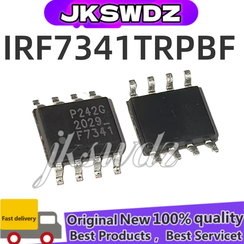 

100PCS New original IRF7341TR F7341 IRF7341TRPBF SOP8 Electronic Component