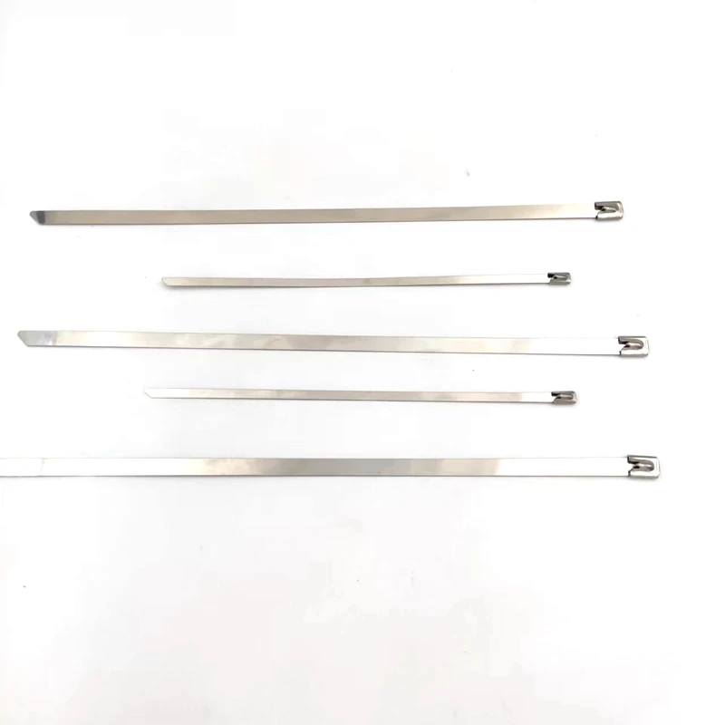 100PCS Width4.6x150/200/250/300/350/400/450/500/550/600/650/700/800mm Stainless Steel Zip CABLE TIES LOCK TIE WRAP
