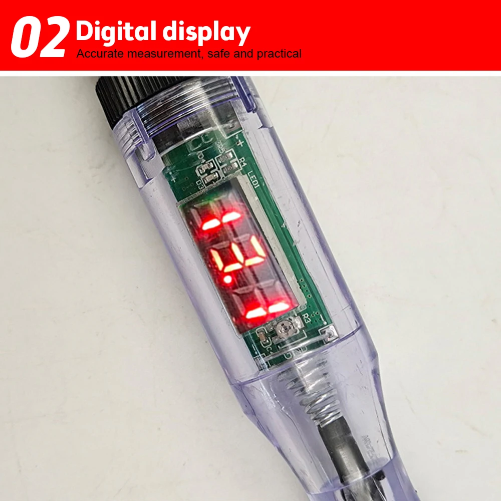 Electrical Voltage Tester Pen Probe Lamp Auto Car Light Circuit Tester Lamp Detector Diagnostic Test Tools