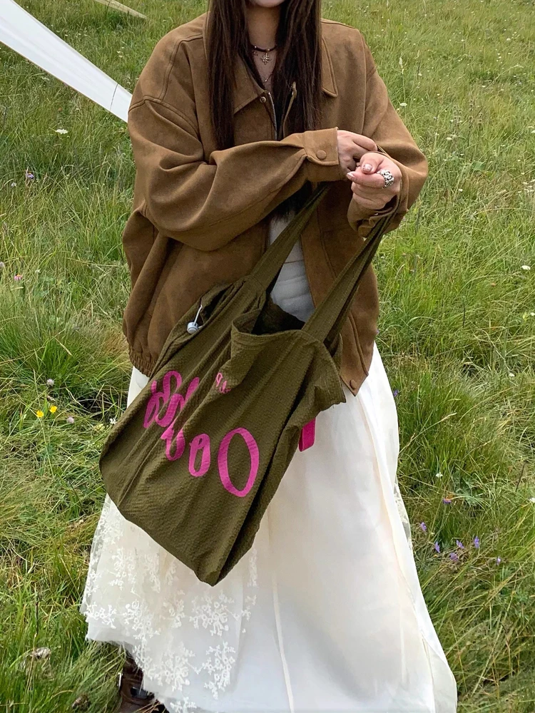 

2025 модная замшевая куртка, свободная повседневная свободная куртка с воротником в винтажном стиле, женская верхняя одежда, весна-осень, сезонная застежка-молния