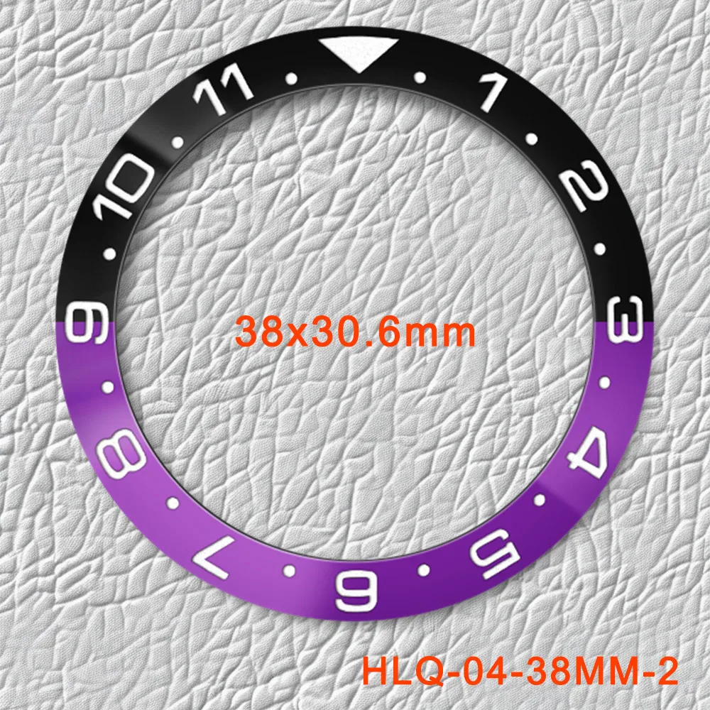 

38mm Aluminum Bezel Insert Ring SKX Ring Fits SKX007 SKX009 SUB Case Men's Watch Repair Parts 38x30.5mm Case Ring