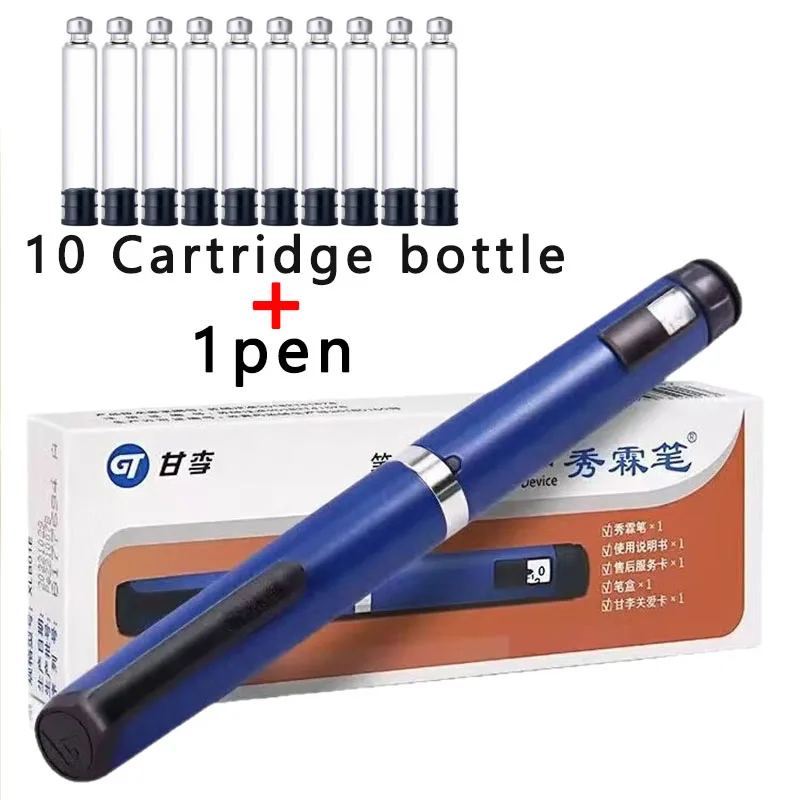 Reusable Insulin Pen Injector 3ml Cartridge, Precise Dose Diabetes Device, Portable Easy Use