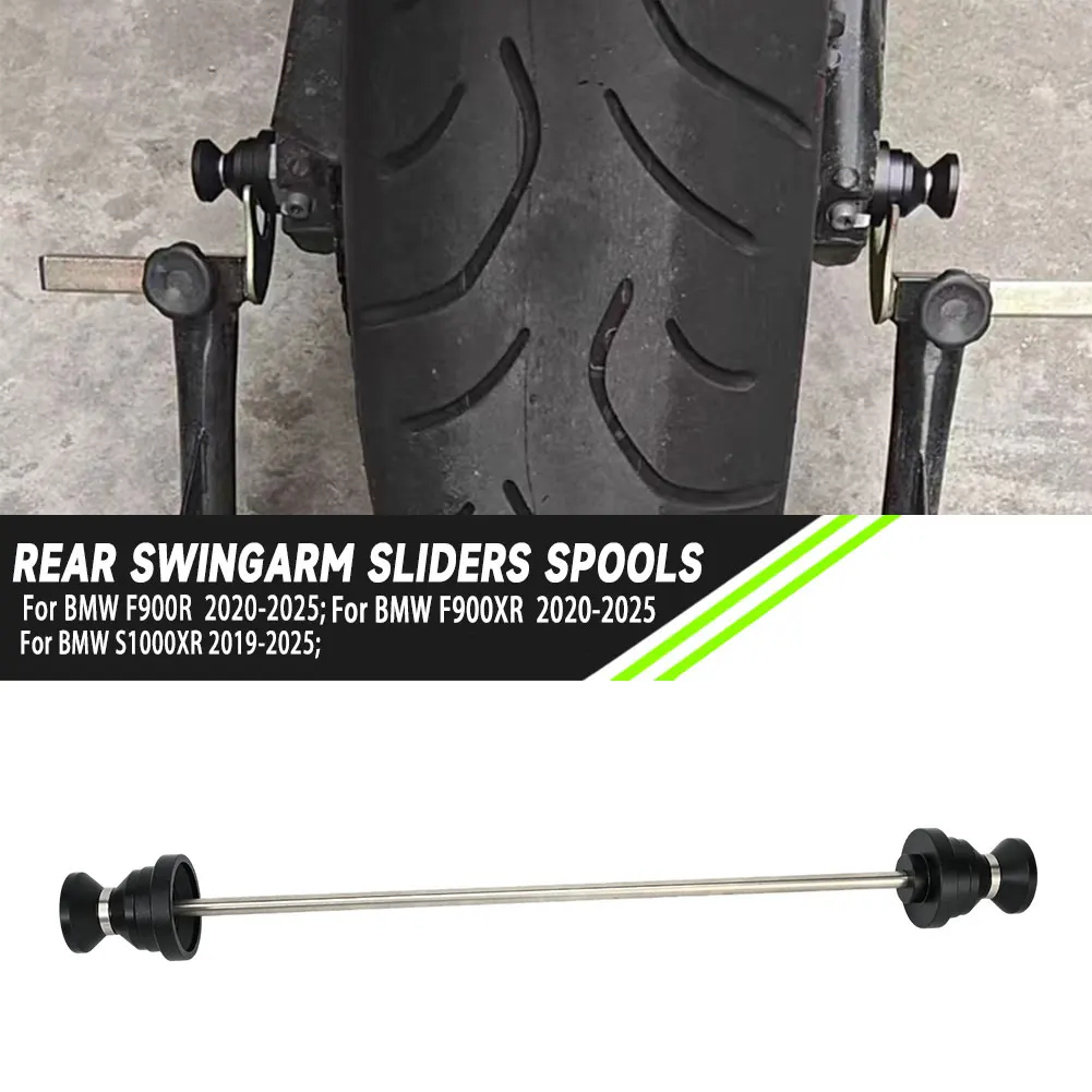 Per BMW F900R F900XR S1000XR 2025 Forcellone Accessori Moto Forcellone Posteriore Slider Bobine Paddock Stand Bobina