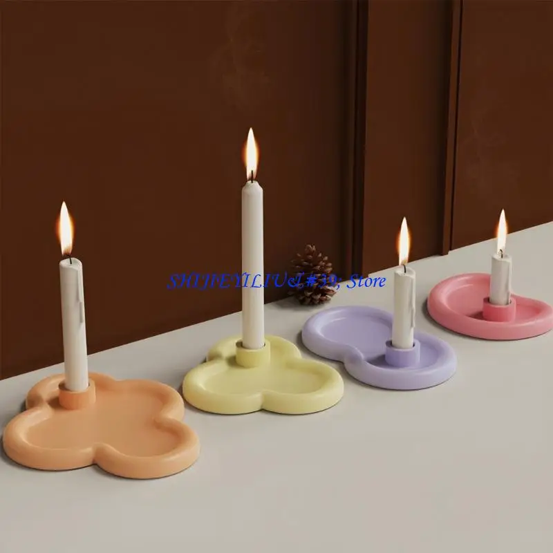 E21F Decorative Resin Trays Stands Mold Creative Silicone Mold Set For Unique Resin Trays Holiday Gift Ideas