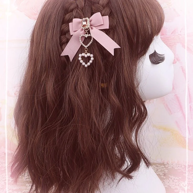 [1 pair] y2k accessories New year\'s eve decorations trendy hair clips lolita cosplay Hairpin cute accessories Decoration for new
