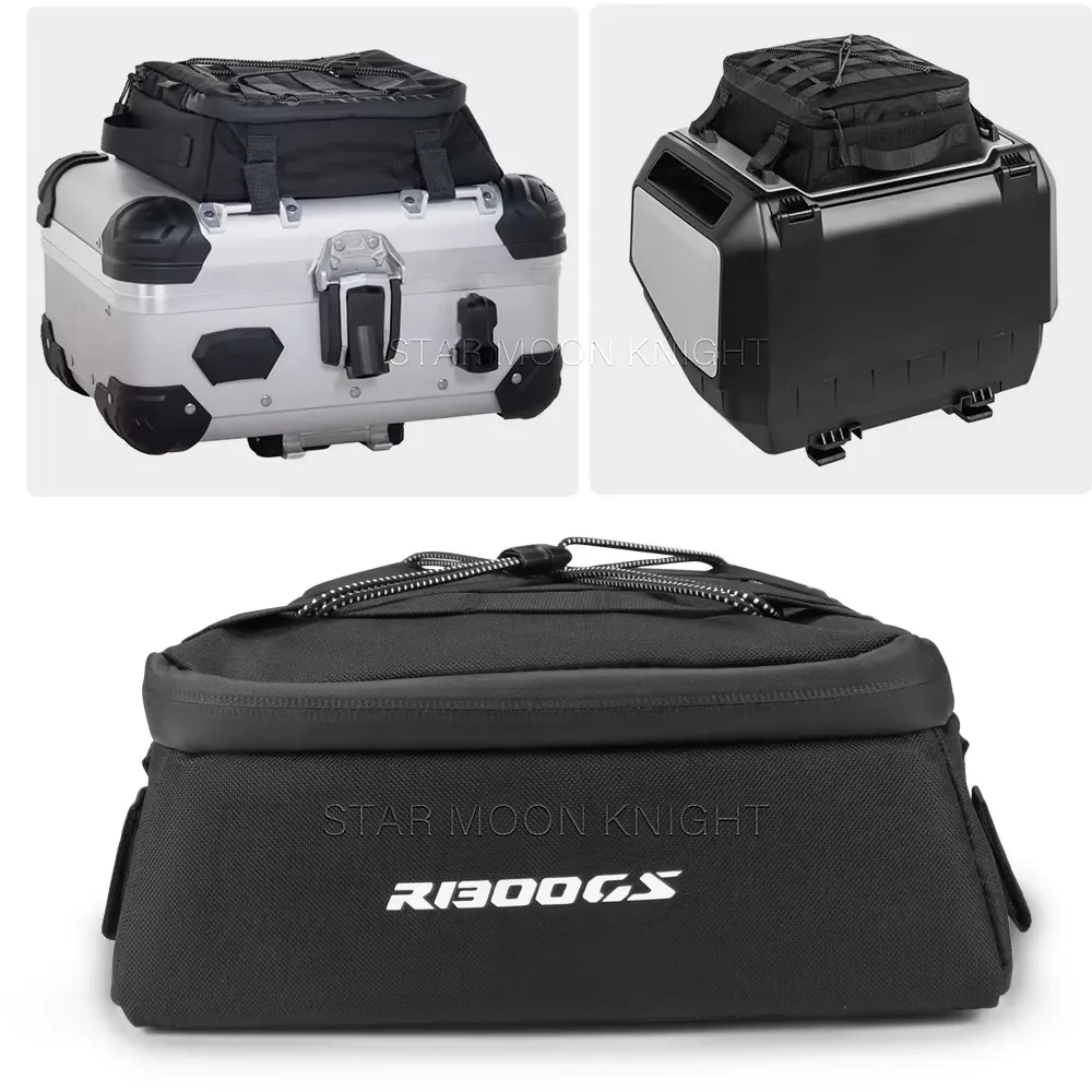 Top Bags For BMW R1300GS R1300 GS R 1300GS R 1300 GS Motorcycle Vario Top Case Extension Top Box Travel Tool Bag Accessories