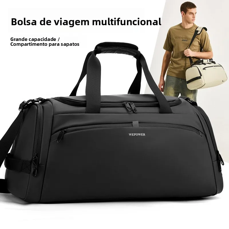 wepower-new-travel-bag-sport-fitness-handbag-large-capacity-luggage-bag-for-short-trips-commuting-traveling-men's-bag