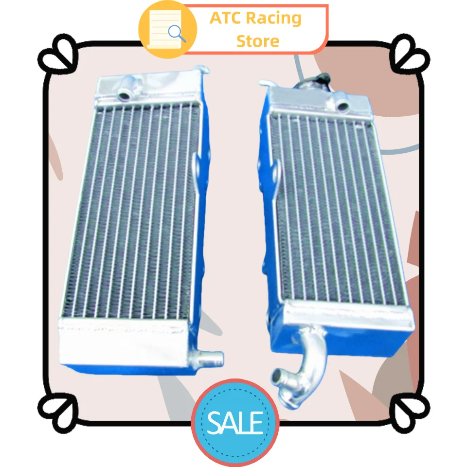 Good performance Aluminum Radiator For Yamaha YZ250 1990 1991 / WR250 1991 After-sales service guarantee