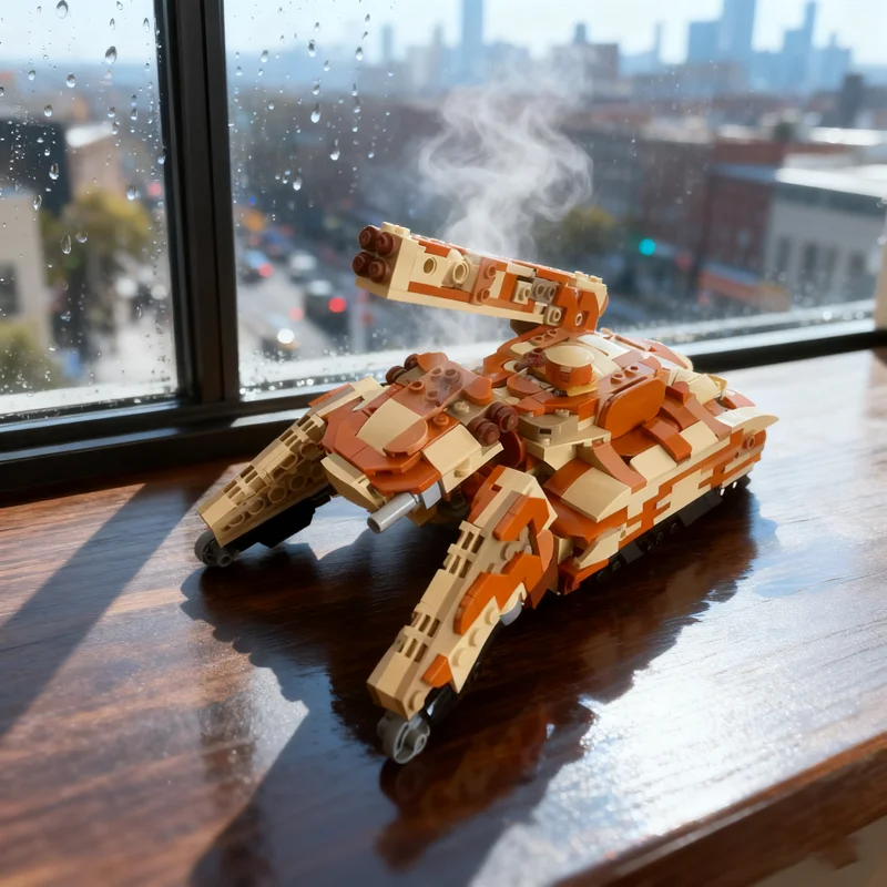 570pcs MOC Shagohod Metal Gear Solid 3 Icons Model Building Toy Blocks Construction Christmas Gift Creative Idea Education Brick