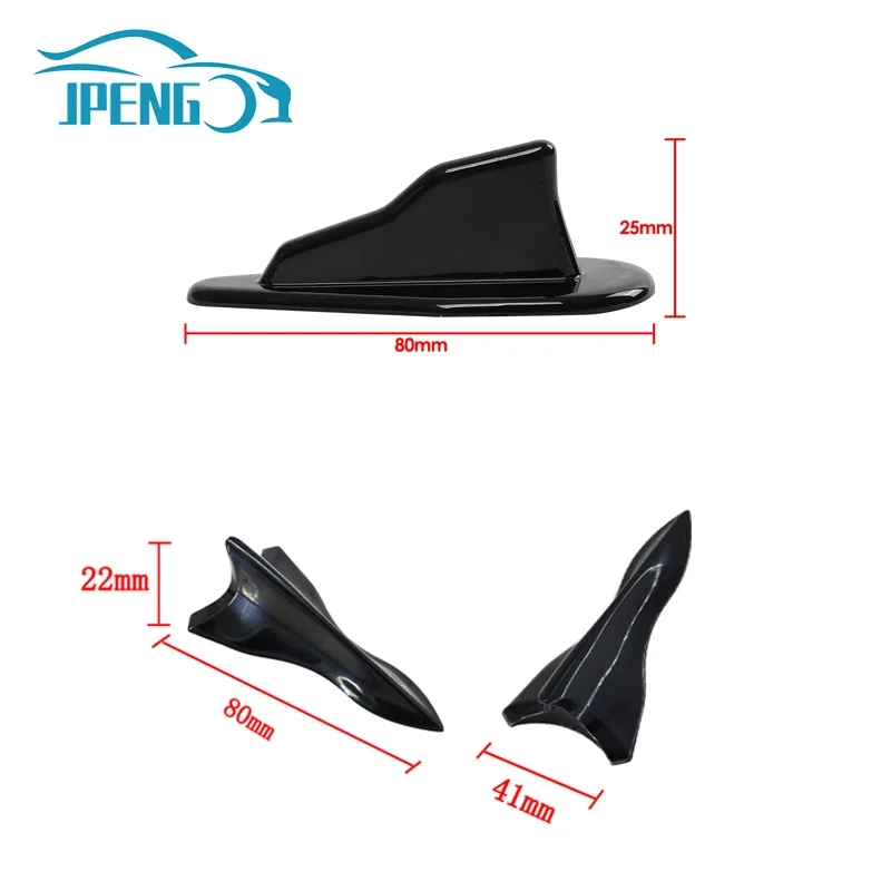 Car Roof Shark Fin Style Diffuser Spoiler For BMW W211 W204 E36 E46 E92 Accessories Audi A3 Passat B8 Tesla Model Y 2023