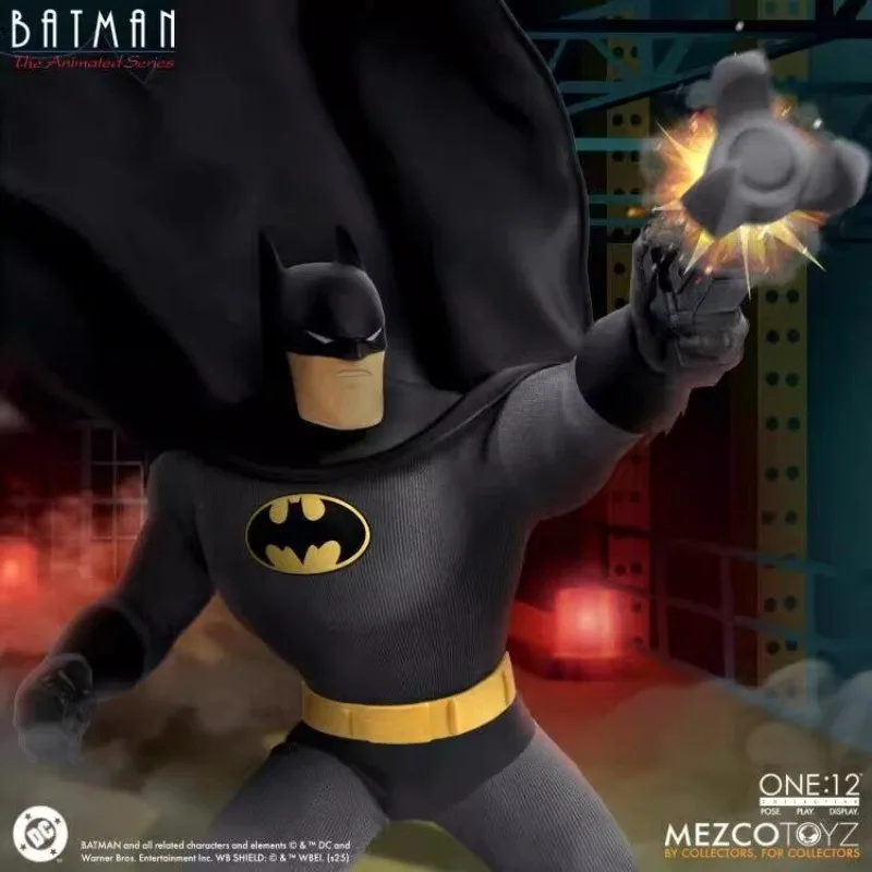 Figura de Acción de Batman de DC Comics 100% Original, MEZCO One:12, Modelo Coleccionable en Stock