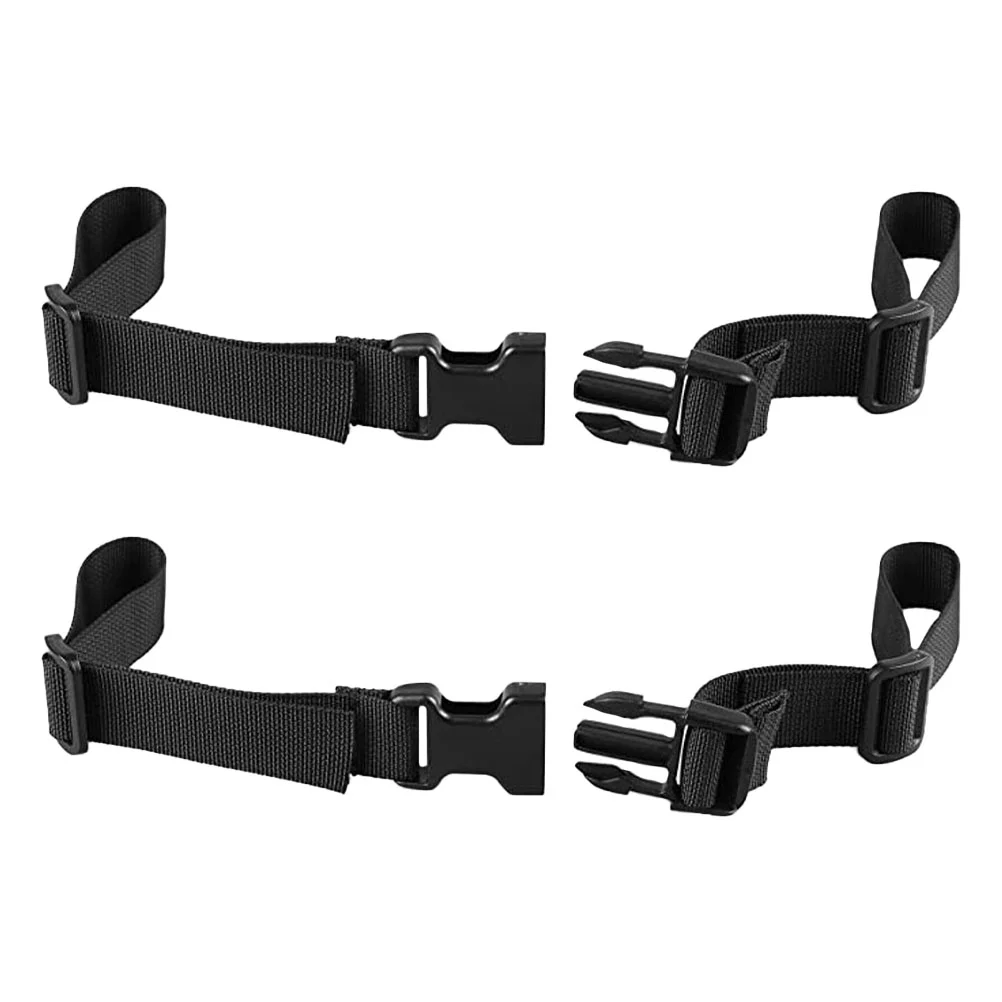 

2 Pcs Rucksack Travel Backpacks Adjustable Straps Connect Tactics Outdoor Decorative Chest Jogging Black Camping