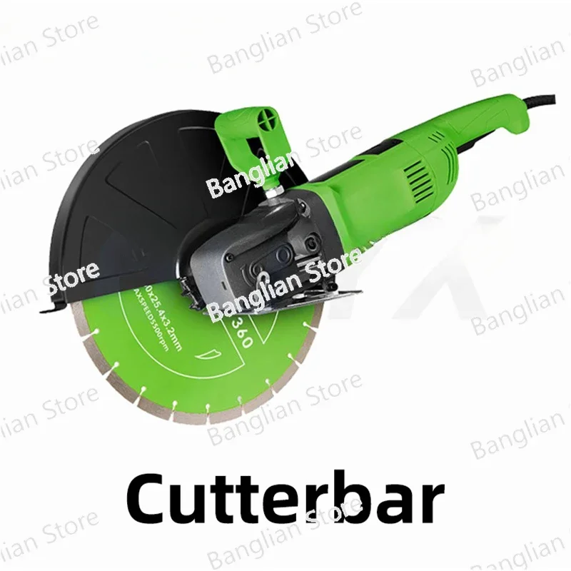 10 Inch/14 Inch Cutting Machine Door Opening Wall and Road Surface Slotting Stone and Concrete Multifunctional Large Handheld