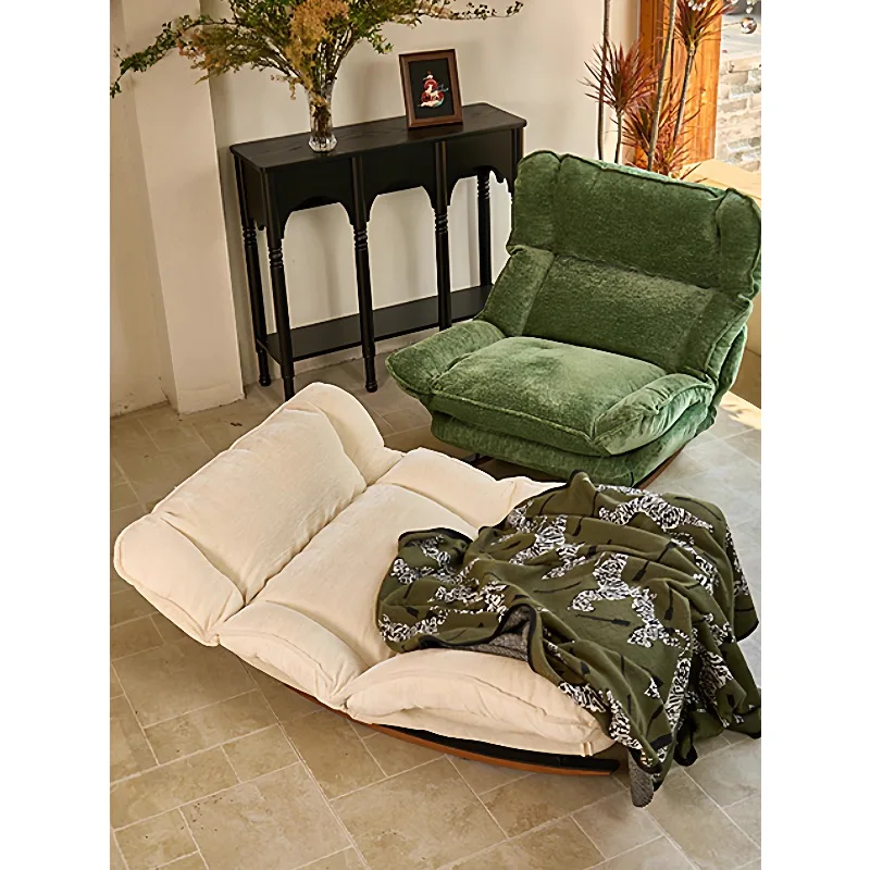 Lazy sofa chair  folding adjustable single sofa chair lunch break lounge chair