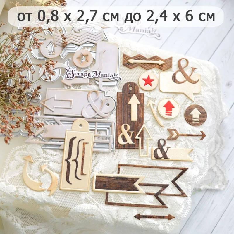 New Arrive August Metal Cutting Dies for DIY Scrapbooking Album Paper Cards Decorative Crafts Embossing Die Cuts 2024