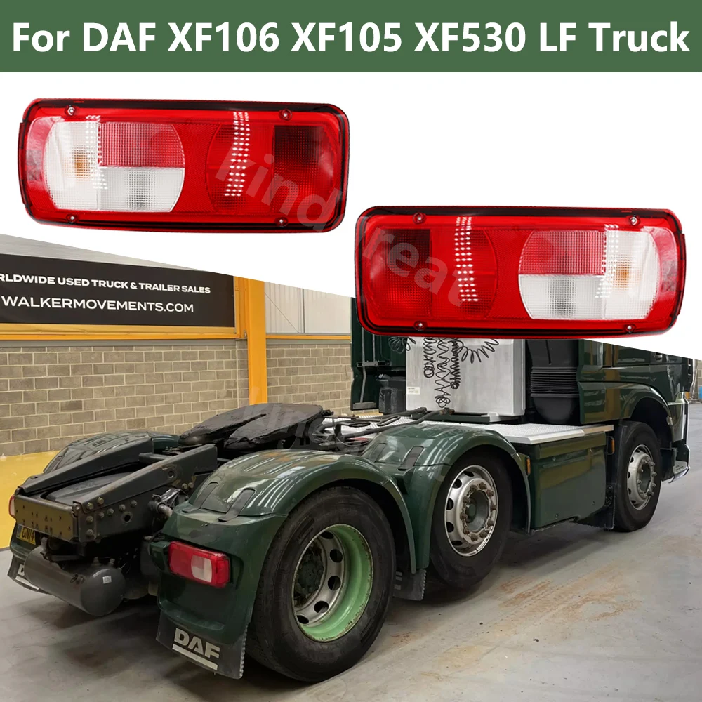 24V For DAF XF106 XF105 XF530 LF Truck Tail Lamp Auto Spare Parts 1875577 1875578 Truck Tail Lamp