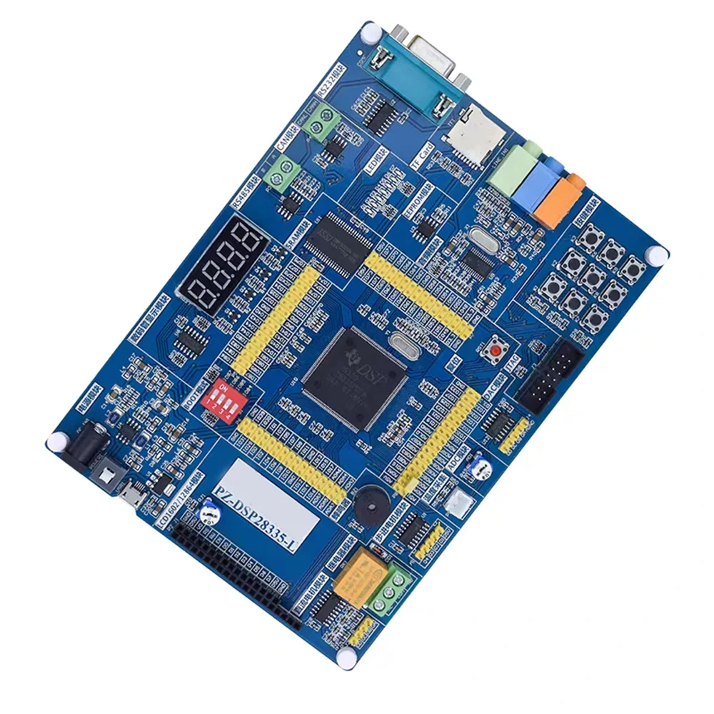 

TMS320C2000 Обучение TMS320F28335 Плата DEMO для разработки Puzhong DSP с эмулятором ЦАП АЦП Аудио
