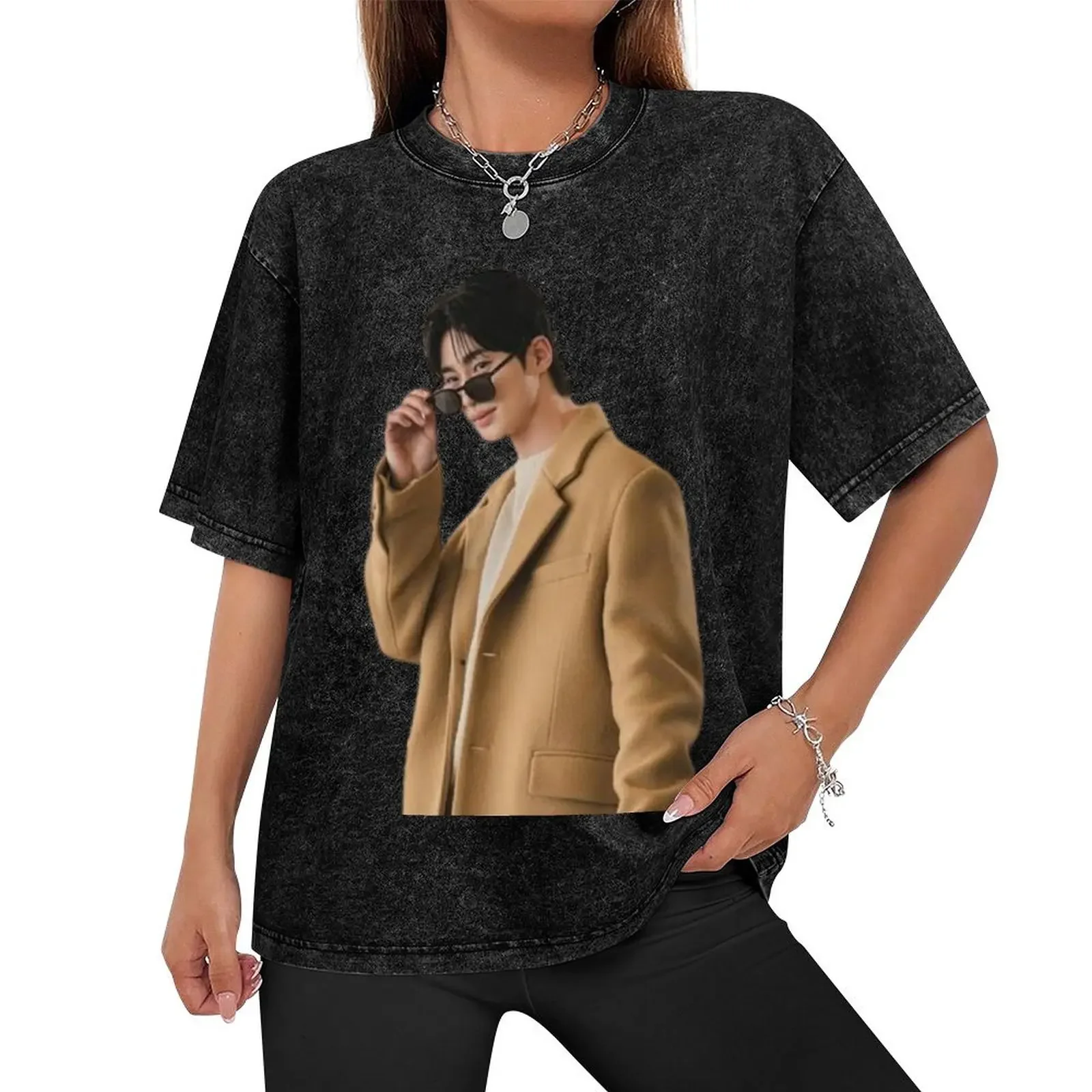Byeon Woo-Seok - Ver20 T-Shirt sweat cheap stuff custom t shirt mens white t shirts image 2