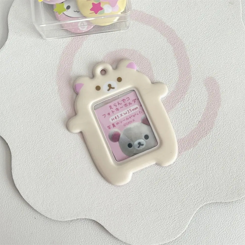 

New Cartoon Photocard Holder Mini Kawaii Photo Protector Case 2 Inch Cute Photo Album