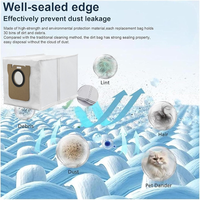 B99A-For Xiaomi For Mijia M40S/OV31CN Vacuum Cleaner Replacement Dust Bags Non-Woven Garbage Bags Parts 10PCS