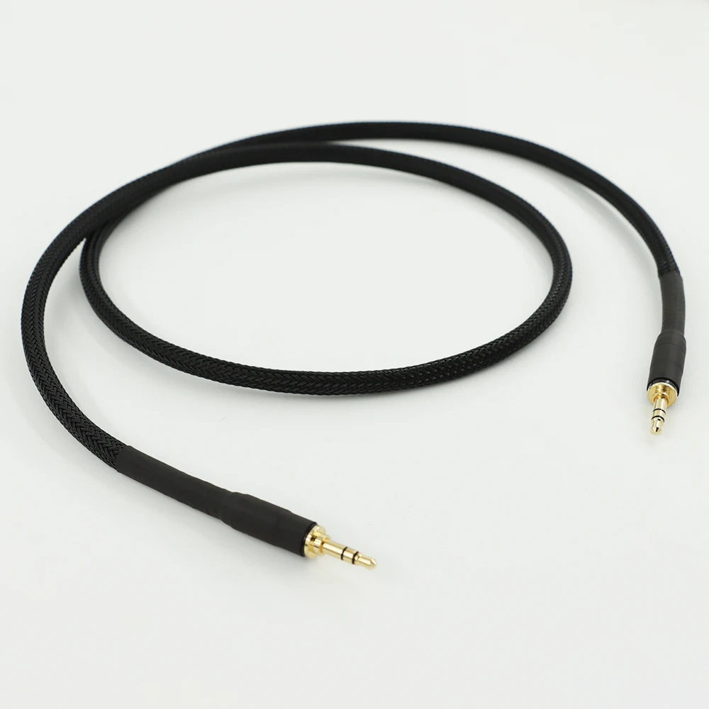 Japan Carare 3.5 earphone upgrade cable 3.5mm audio recording cable, mobile phone cable OFC copper 6N