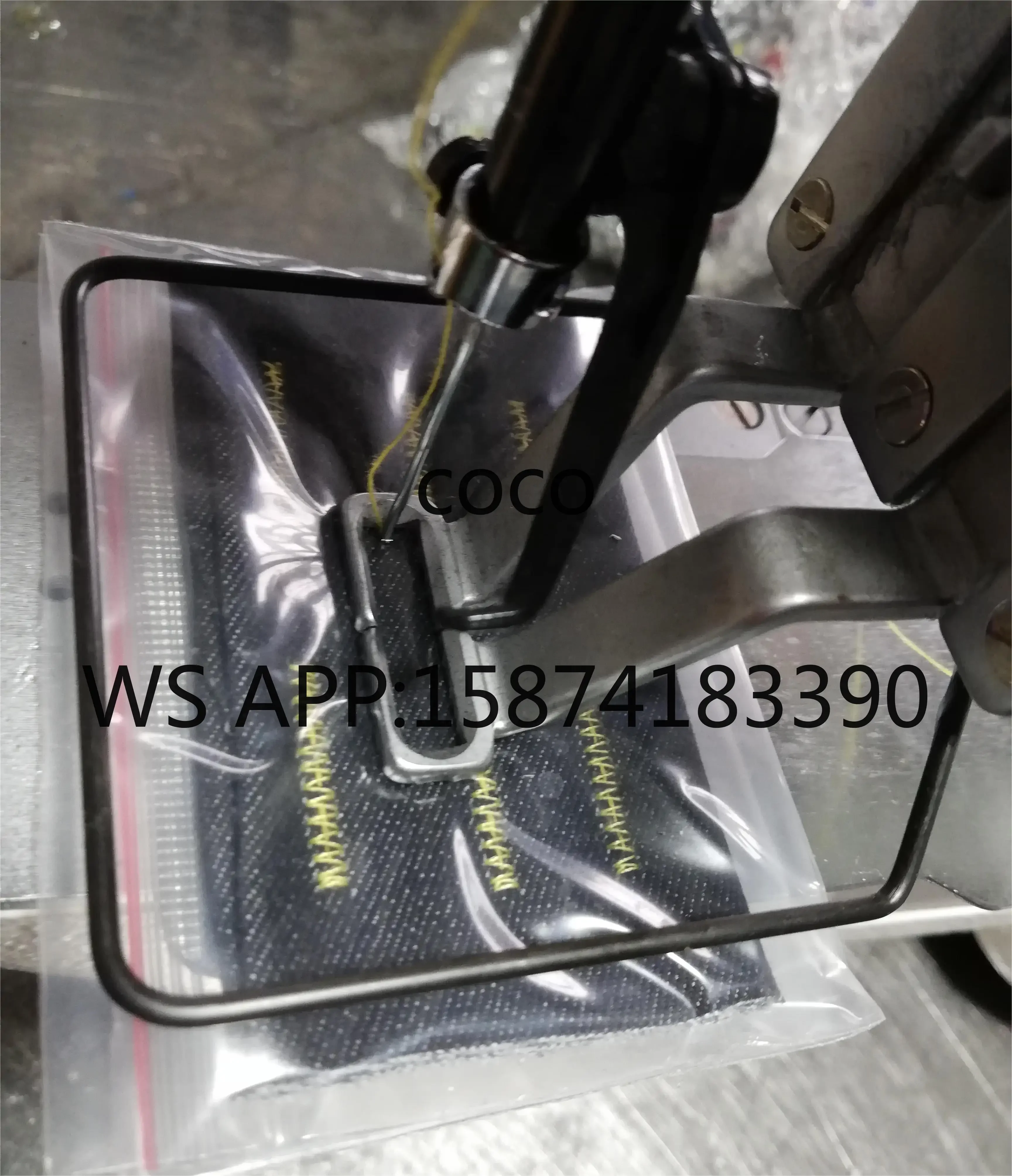 ZY1850 High Speed Button Hole Maker, Professional Jute Bag Processing Machine