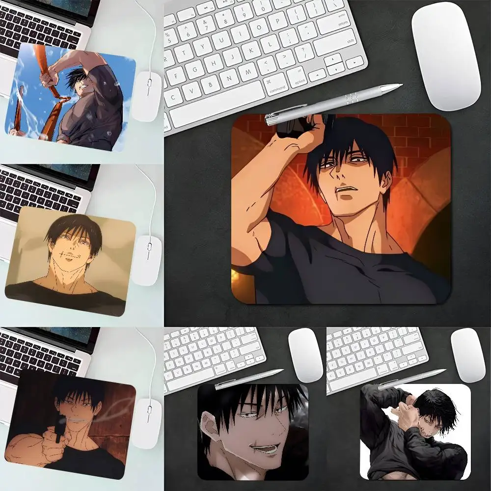 TOJI F-FUSHIGURO Mousepad Small LockEdge Mouse Pad For Gamers Computer Desk Pad Rectangular Anti-slip Rubber