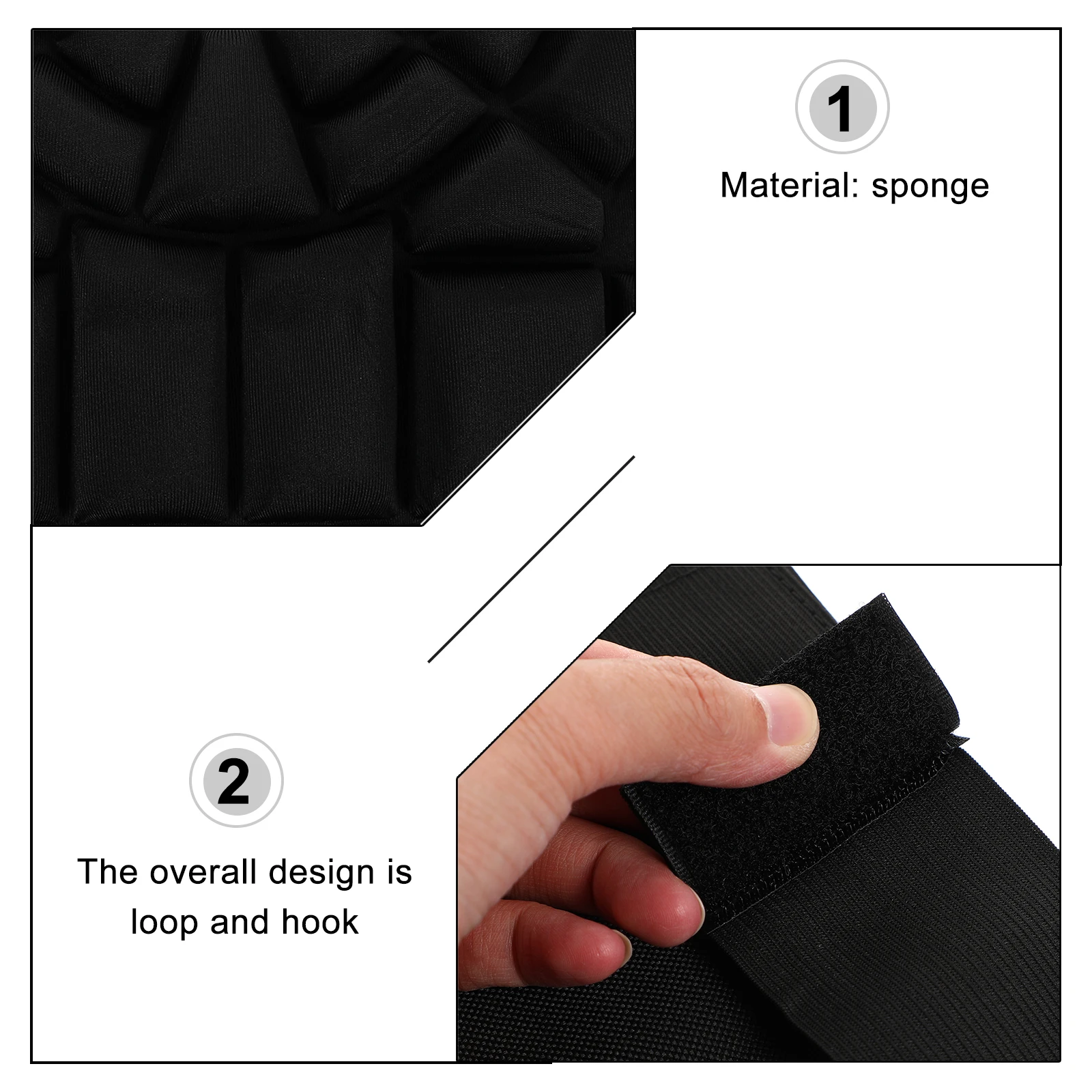 

Protective Hockey Girdles Soft Breathable Fabric for Teens Skating Skiing Snowboard Hip Thigh Tailbone Guard Hockey Pants