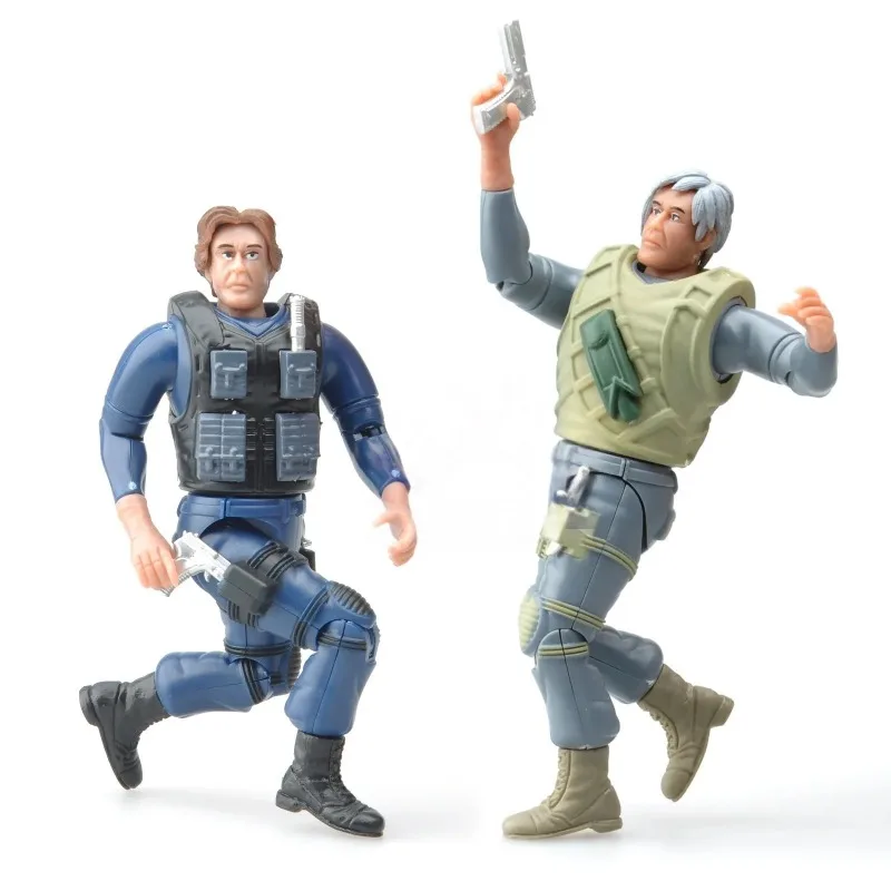 1 pièces aléatoire 4D 1/16 assemblage Forces spéciales armée SWAT équipe soldats jeu de guerre figurines d'action mobiles modèle militaire garçon jouet