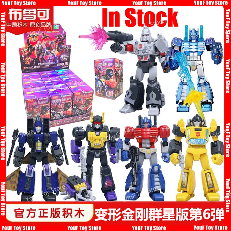 In Stock Blokees Transformation Toys Idw Optimus Prime Megatron Swoop Sunstreaker Wheeljack Gv6 Anime Action Figure Gift Custom