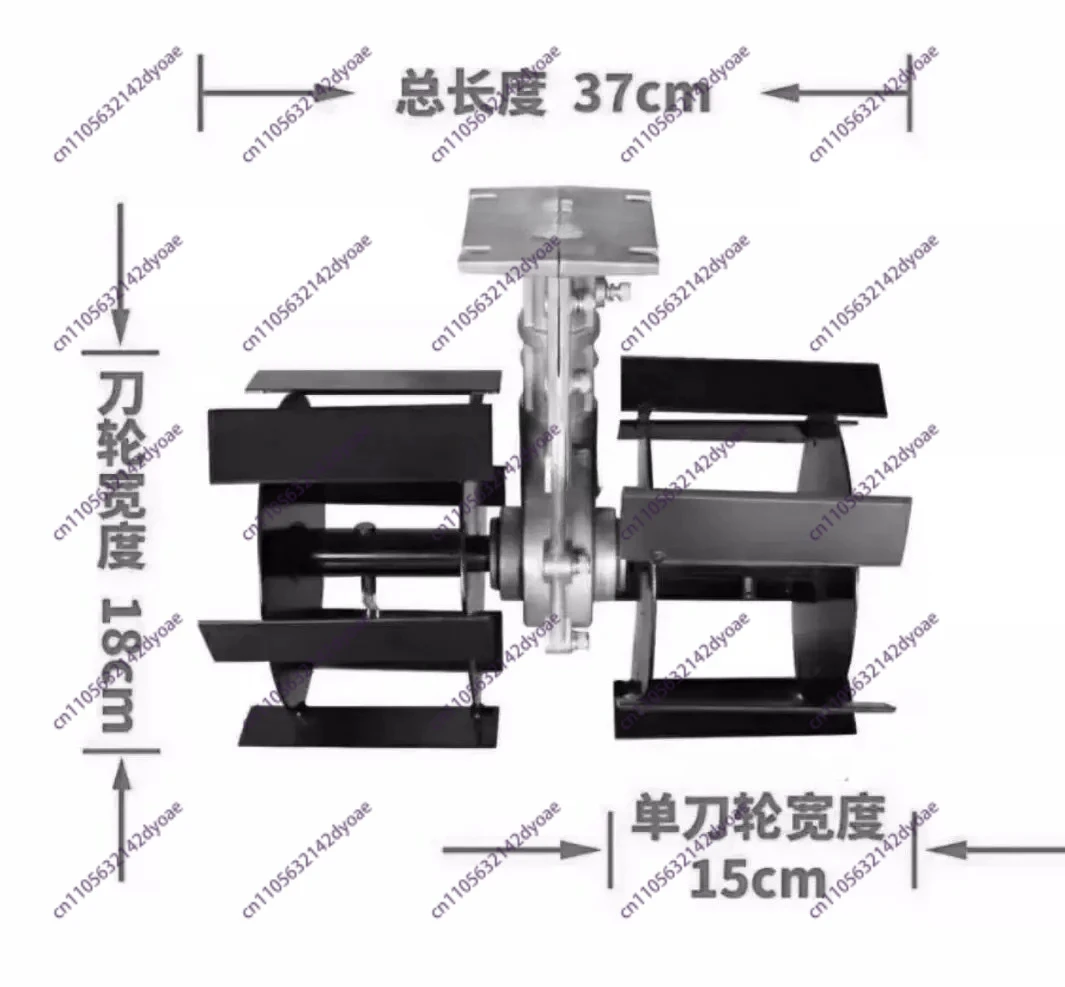 

Прямое ножевое колесо для прополки, аксессуар для газонокосилок, многофункциональное прополочное колесо, малый почвофрез для прополки, рюкзачный прополочный инструмент