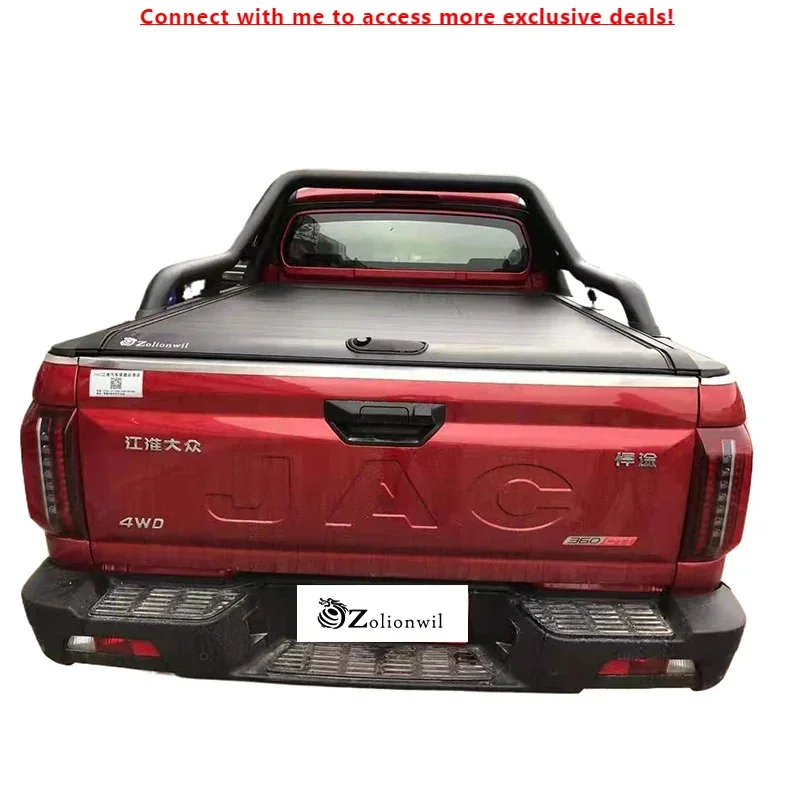 

Zolionwil Manual Retractable Waterproof Pickup Truck Tonneau Bed Cover For JAC V7 SHUAILING T6 T8