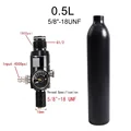 0.5L and 1800psi
