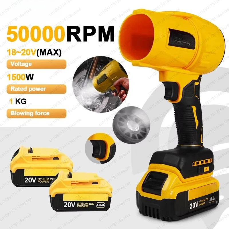 Electric Goddess Cordless for 20V Battery Brushless Handheld Trubon Fan Jet Leaf  Air Blower