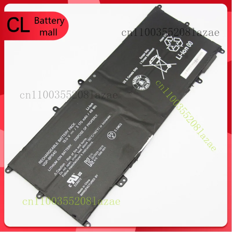 

Оригинальный аккумулятор VGP-BPS40 для Sony Vaio Flip SVF 15A SVF15N17CXB 14A SVF14NA1UL